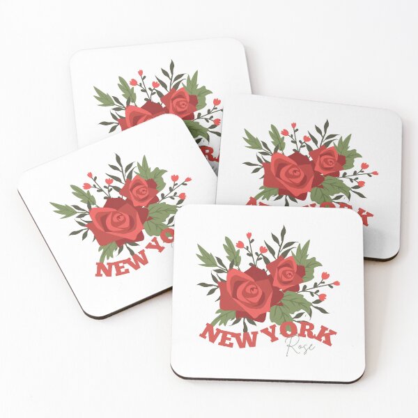 Item preview, New York State Flower Rose Classic T-shirt Sticker designed and sold by ThinkNature!.