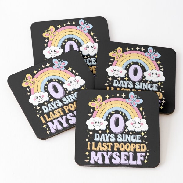 Item preview, 0 Days Since I Last Pooped Myself Joke designed and sold by MyPriond.
