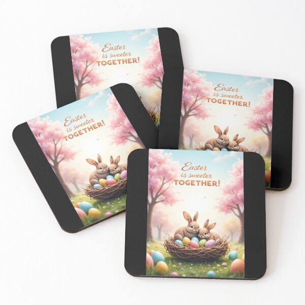 Item preview, Springtime: Cuddly bunnies and Easter eggs designed and sold by ArtCreator2023.