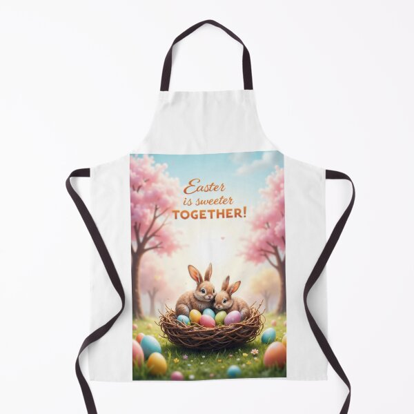 Item preview, Springtime: Cuddly bunnies and Easter eggs designed and sold by ArtCreator2023.