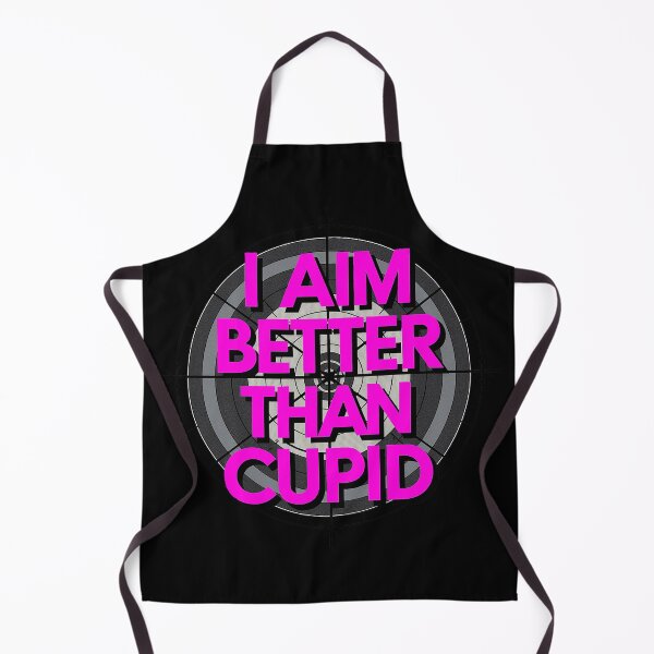Item preview, I Aim Better Than Cupid Funny Archery Target designed and sold by Amanda's Factory.