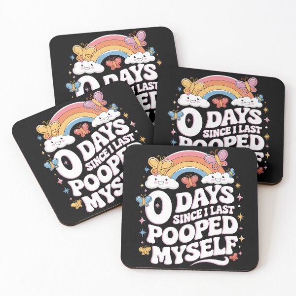 Item preview, 0 Days Since I Last Pooped Myself Joke designed and sold by MyPriond.