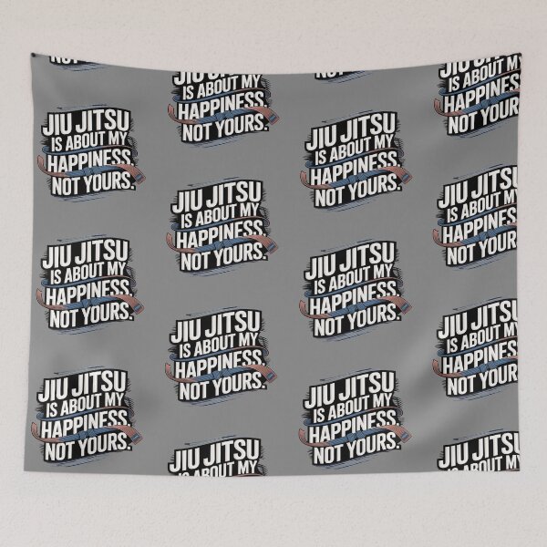 Item preview, BJJ jiu-jitsu martial arts my happiness designed and sold by Newhyperion.