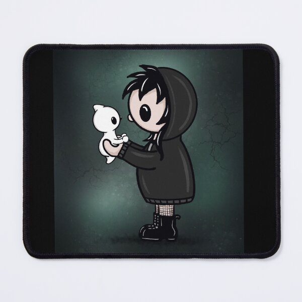 Item preview, cute gothic girl with ghost designed and sold by Pezi-Creation.