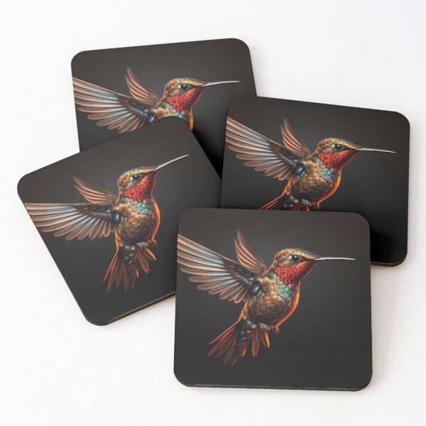 Item preview, Fiery Flight of Hummingbird designed and sold by anytka.