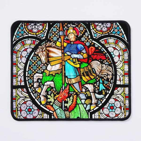 Item preview, Saint George slaying the dragon. designed and sold by claireseyeview.