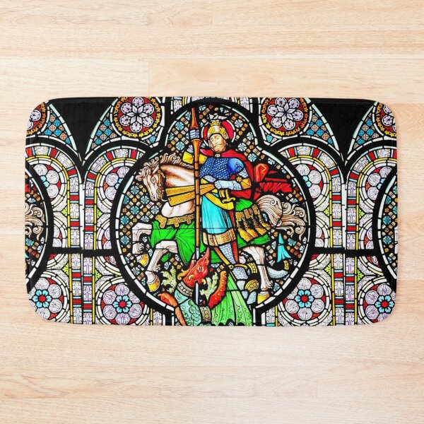 Item preview, Saint George slaying the dragon. designed and sold by claireseyeview.