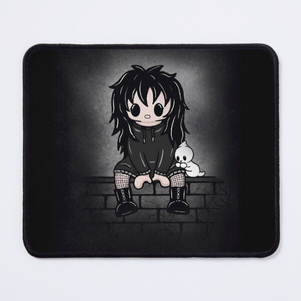 Item preview, cute goth girl with little ghost designed and sold by Pezi-Creation.