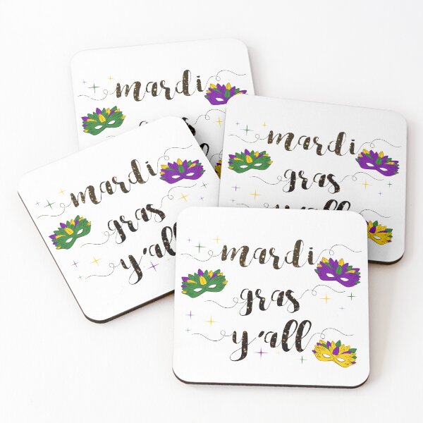Item preview, Mardi Gras Y'All designed and sold by Spike The Punch Design Co..