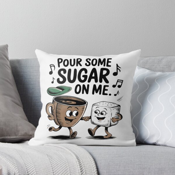 Item preview, Pour Some Sugar Coffee Lover Dancing Mug designed and sold by annabubster.