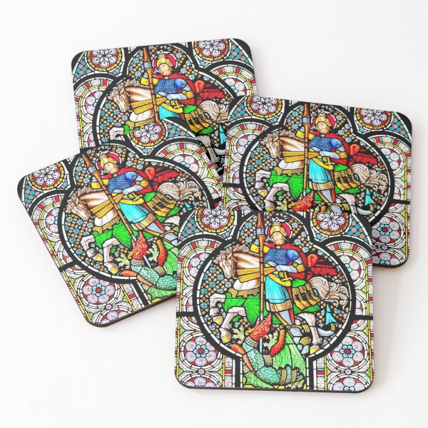 Item preview, Saint George slaying the dragon. designed and sold by claireseyeview.