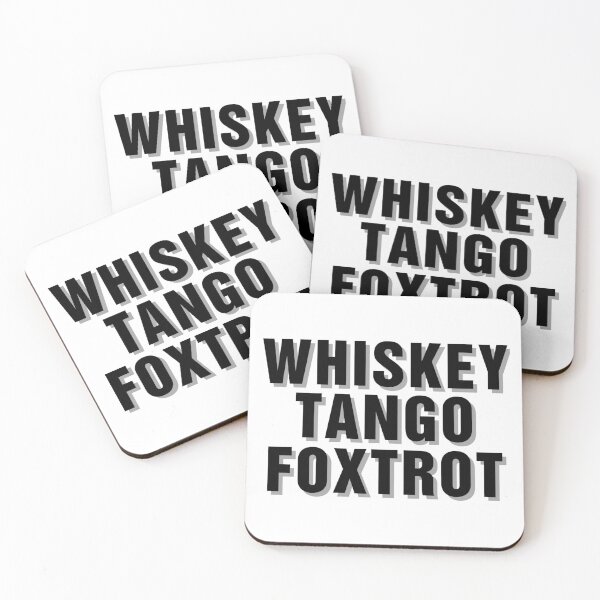Item preview, WHISKEY TANGO FOXTROT designed and sold by HeathersTease.