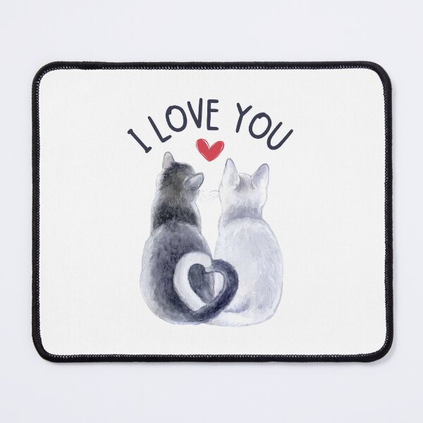 Item preview, I Love You Cats - Cat Lovers Valentine's Day designed and sold by patternjp.