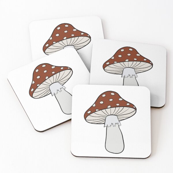 Item preview, mushroom designed and sold by ColoredByClaire.