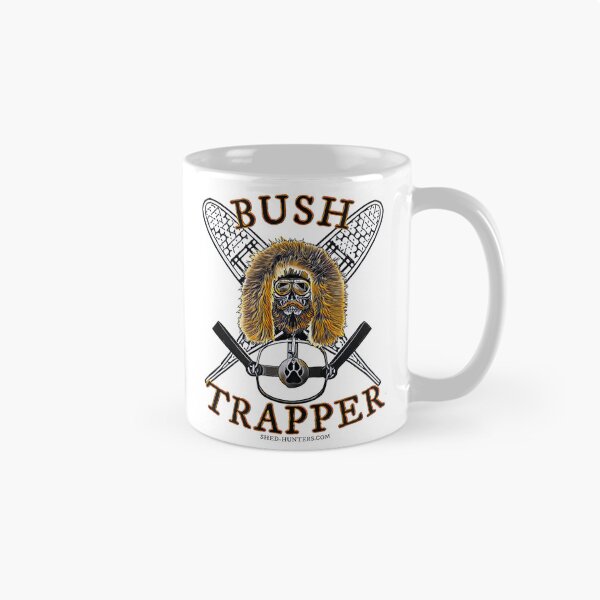 Item preview, BUSH TRAPPER, TRAPPING , HUNTING  designed and sold by ShedHunters.
