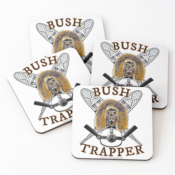 Item preview, BUSH TRAPPER, TRAPPING , HUNTING  designed and sold by ShedHunters.
