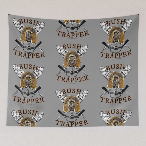 Item preview, BUSH TRAPPER, TRAPPING , HUNTING  designed and sold by ShedHunters.