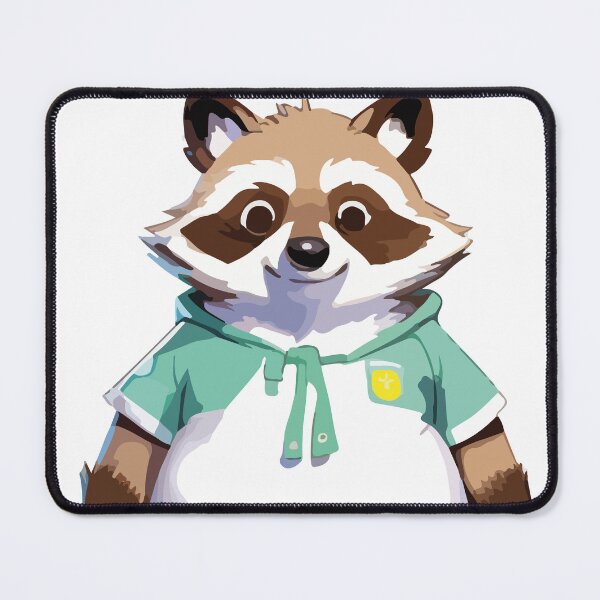 Item preview, Raccoon in a nice outfit designed and sold by DesignMapachiss.