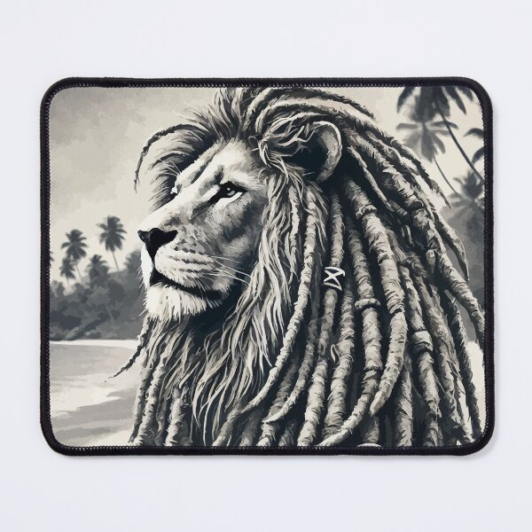 Item preview, Rasta Rastafari Lion Jamaica Beach Vintage designed and sold by TomFrontierArt.