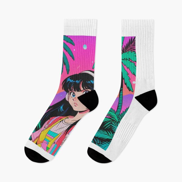Item preview, Sad City Lights – Aesthetic Vaporwave designed and sold by RetroRebootShop.
