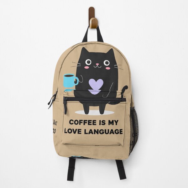 Item preview, Coffee is My Love Language - Cat Edition designed and sold by MJO80.