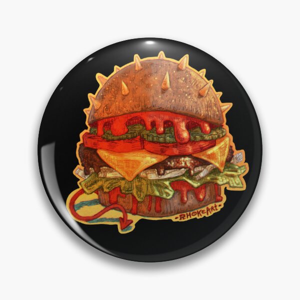 Item preview, Demonic Burger designed and sold by RHokeArt.