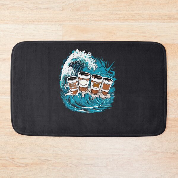 Item preview,  The Great Wave Of Coffee   designed and sold by box-artshop.