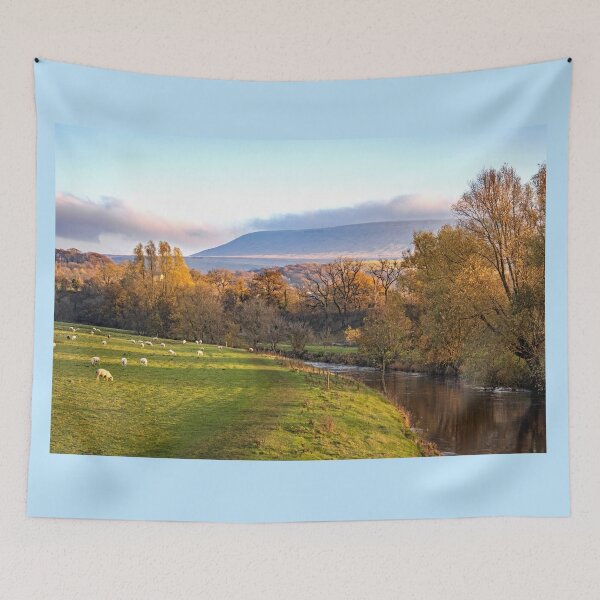 Item preview, River Ribble at Grindleton designed and sold by maureen bracewell.