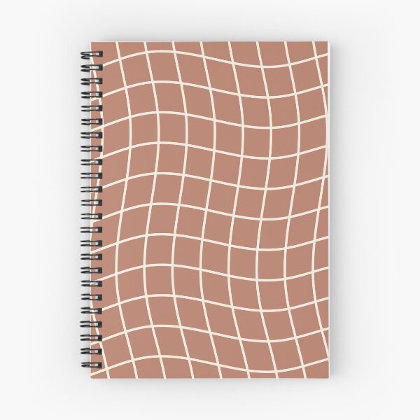 Item preview, Aesthetic and minimalist mocha mousse checkered pattern designed and sold by ElizabethCoelho.