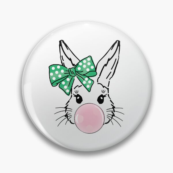 Item preview, Cute Bunny with a Bubble designed and sold by MagnoliaLake.