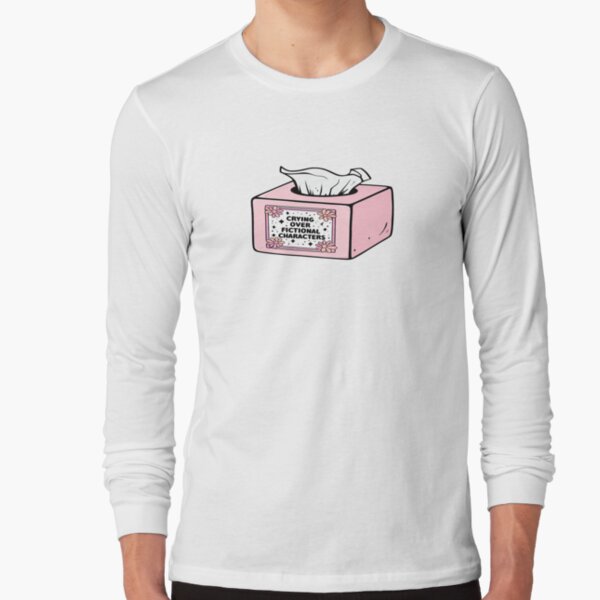 Artikel-Vorschau von Weinen über eine rosa Taschentuchbox mit fiktiven Figuren, designt und verkauft von glooballcenter.