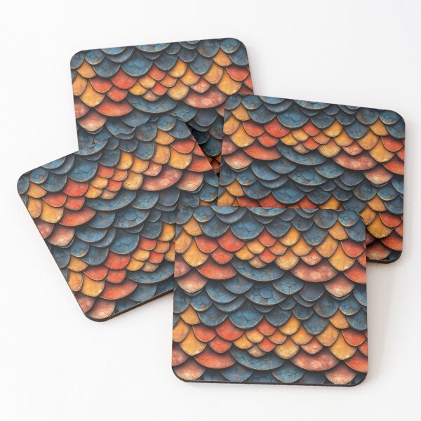 Item preview, Dragon scales  designed and sold by laura-in-rome.