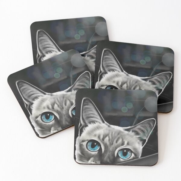 Item preview, The cat's gaze designed and sold by CreaArtStudio.