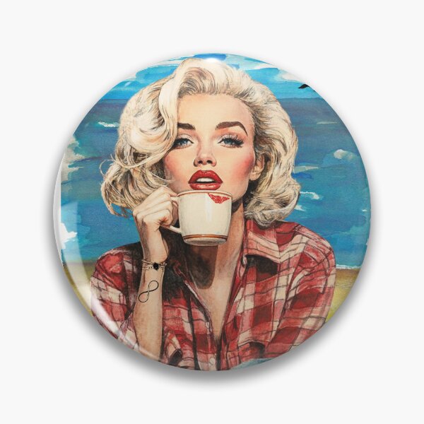 Item preview, A coffee with Marilyn, Dewey Beach Nostalgia   designed and sold by Lunardreams54.