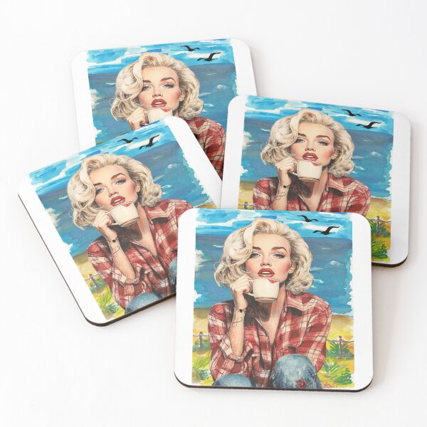 Item preview, A coffee with Marilyn, Dewey Beach Nostalgia   designed and sold by Lunardreams54.