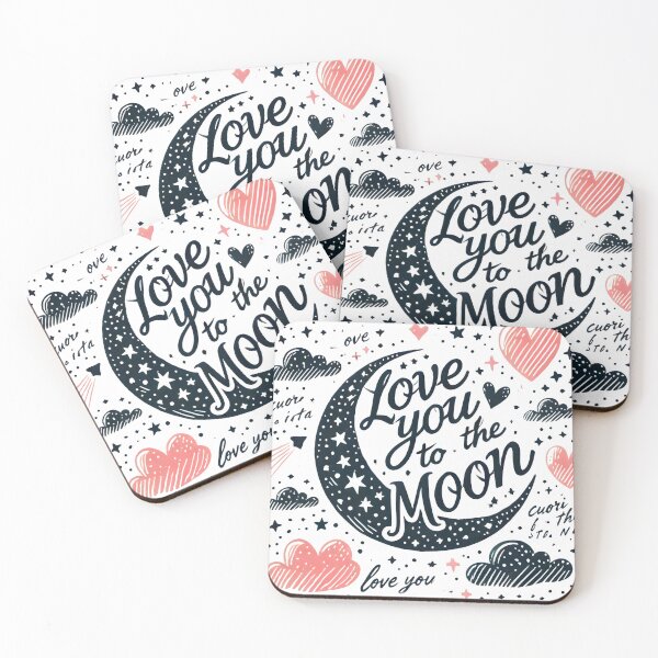 Item preview, S. Valentine theme love you to the moon designed and sold by Rs-Design83.
