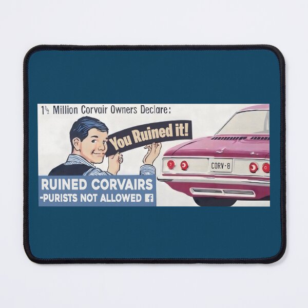 Item preview, Ruined Corvairs Group Corvair Swag designed and sold by FlatSixGraphics.