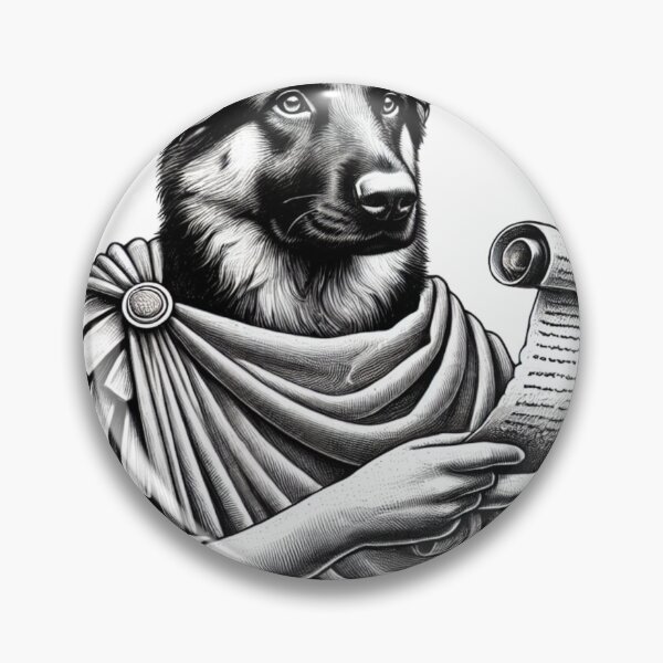 Item preview, Furistotle – Wise Greek Philosopher Dog Tee for Thinkers and Pet Lovers designed and sold by BlankCanvasHaHa.