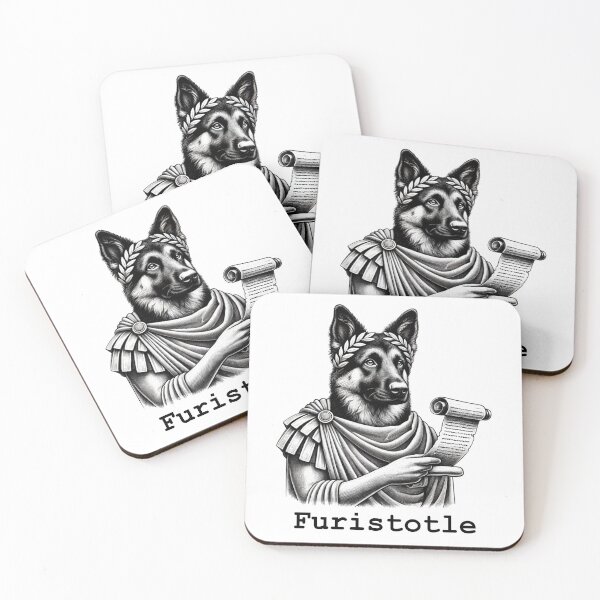 Item preview, Furistotle – Wise Greek Philosopher Dog Tee for Thinkers and Pet Lovers designed and sold by BlankCanvasHaHa.
