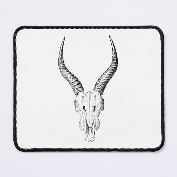 Item preview, Antelope Skull Illustration designed and sold by HawthorneFlame.
