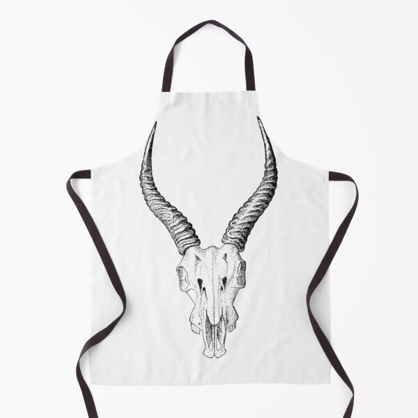 Item preview, Antelope Skull Illustration designed and sold by HawthorneFlame.
