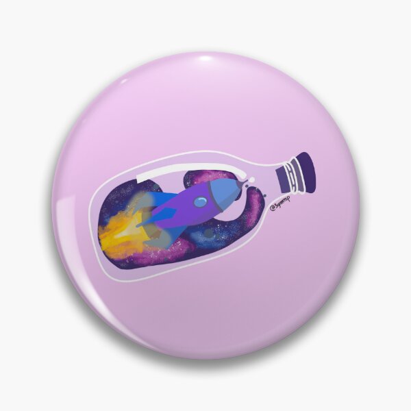 Item preview, Rocket Ship in a Bottle  designed and sold by 3vergreen Designs .
