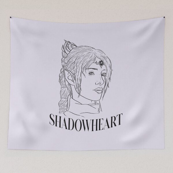Item preview, shadowheart designed and sold by sagegreenmoon.