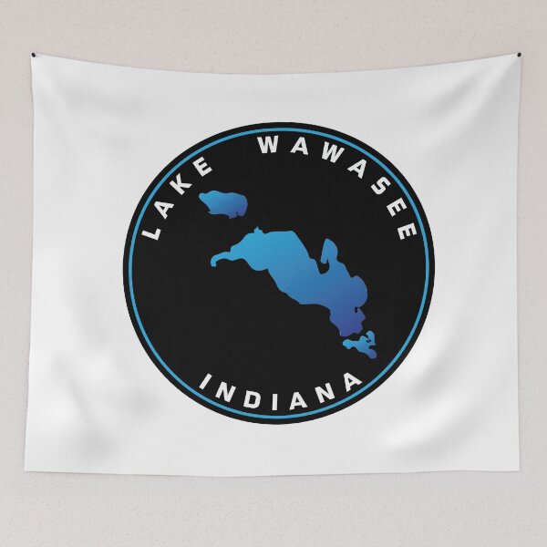 Item preview, Lake Wawasee Indiana designed and sold by SwiftSlothMedia.