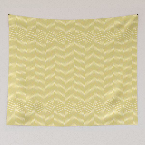 Item preview, Zigzag Lines Yellow designed and sold by Jeallan Designs.
