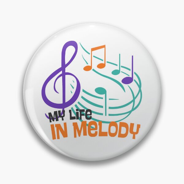 Item preview, My Life in Melody Music Notes designed and sold by ToxiCool.