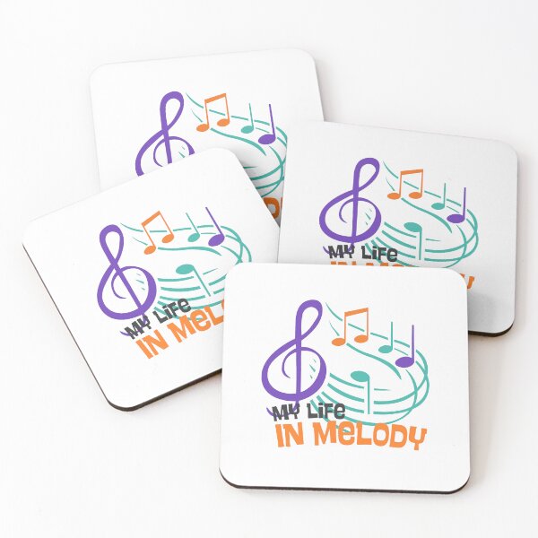 Item preview, My Life in Melody Music Notes designed and sold by ToxiCool.