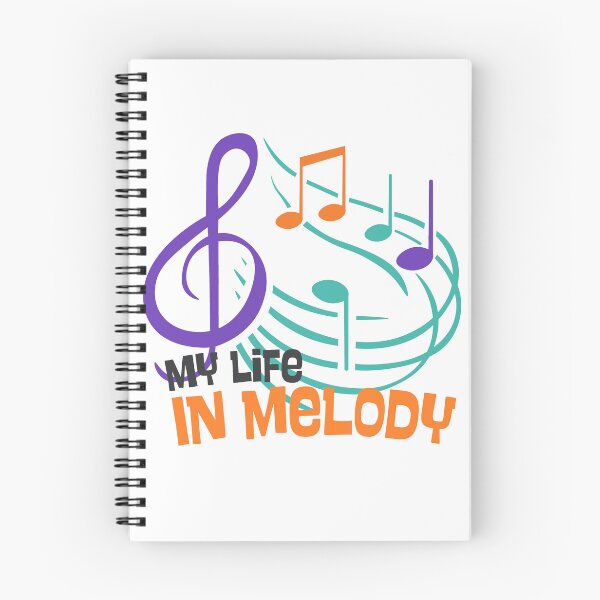 Item preview, My Life in Melody Music Notes designed and sold by ToxiCool.