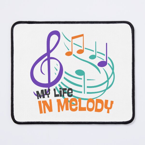 Item preview, My Life in Melody Music Notes designed and sold by ToxiCool.
