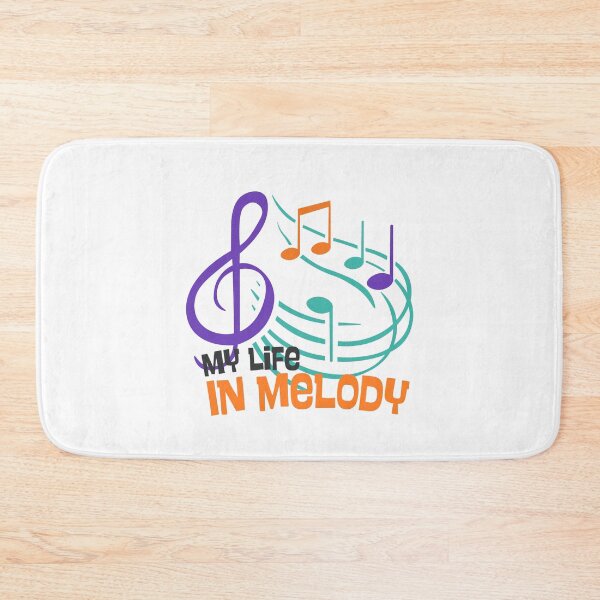 Item preview, My Life in Melody Music Notes designed and sold by ToxiCool.